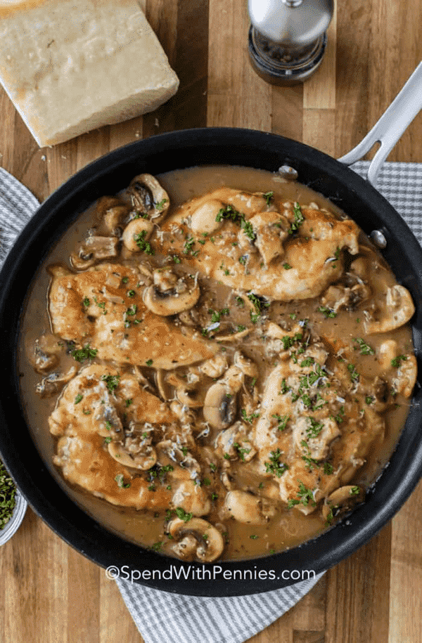 Chicken marsala
